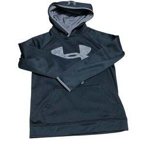 Under Armour Men's Black Hoodie size YMD/JM/M